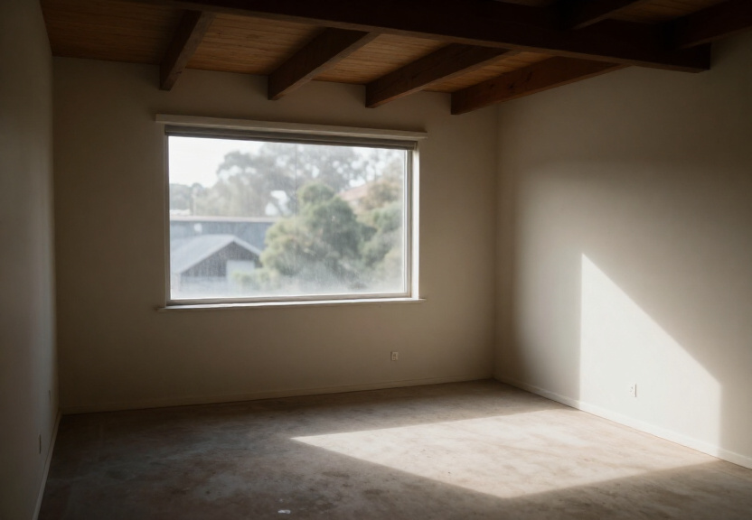 Ceiling insulation in a North Melbourne terrace